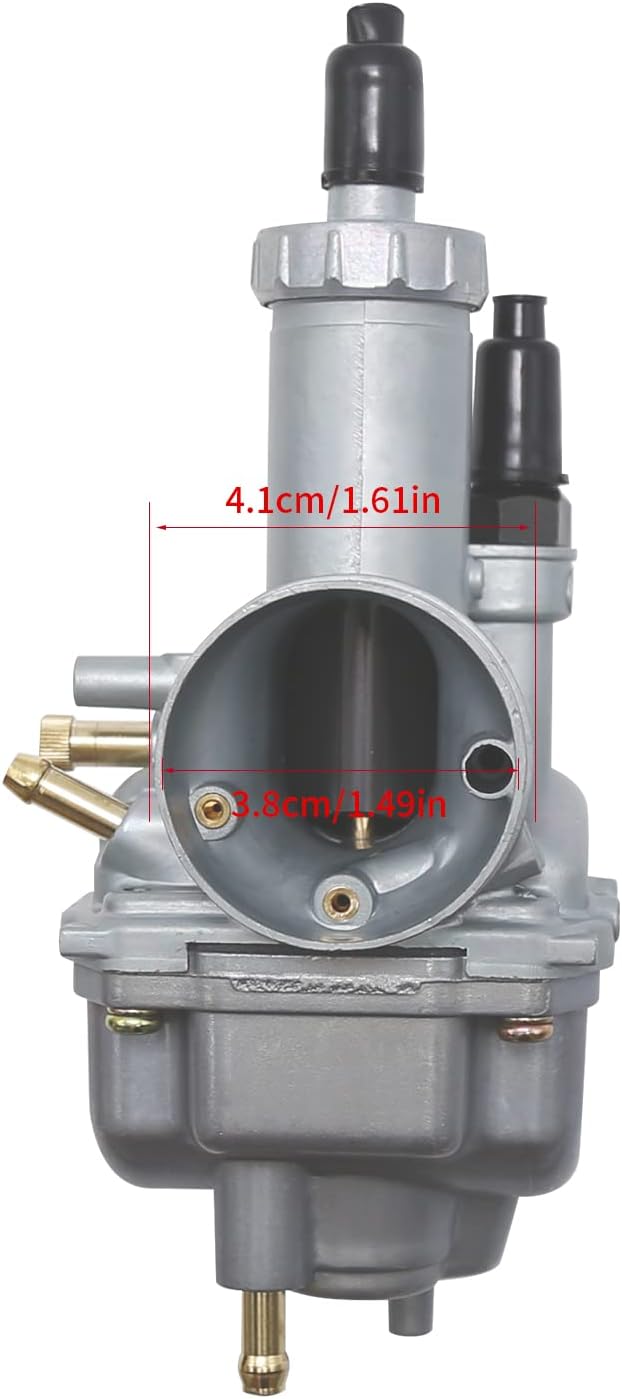 Anxingo Carburetor Replacement for Kawasaki Bayou 220 KLF220 KLF 220 1988-1998, Bayou 250 KLF250A KLF 250 2003-2011 ATV Quad Replaces 15003-1080