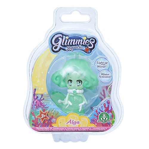 Glimmies 70040041 Aquaria Fee 6cm Alga Minipuppen mit Leuchtfunktion Cover