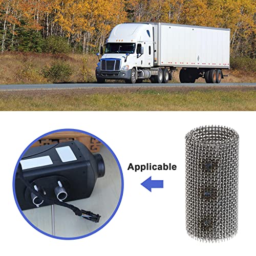 Create idea 10 Stück Autoheizung Glühstift Stecker Brenner Sieb Filter Edelstahl Glühkerze Sieb Sieb Filz Netz kompatibel mit Eberspacher Airtronic Heizung