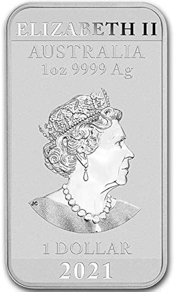 Amazon.com: 2021 AU Perth Mint 1 oz Silver Dragon Rectangular Coin