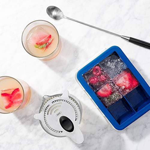 OXO Good Grips Silicone Large Ice Cube Tray with Lid