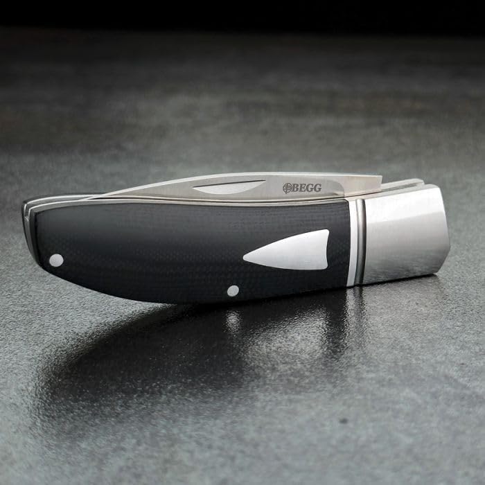 Begg Knives Slip Joint Black G10 BG037