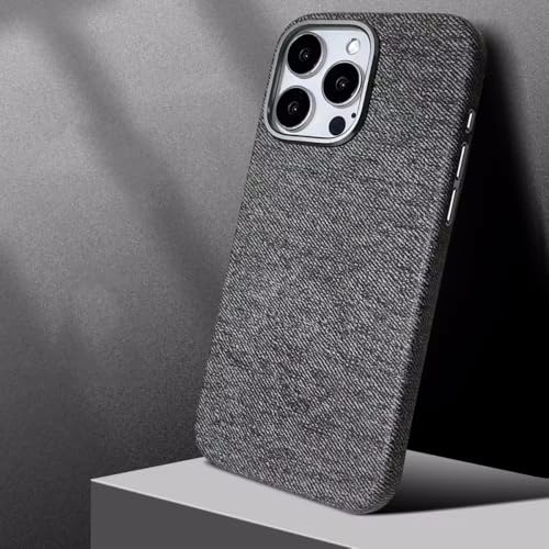 Coque antichoc magnétique pour iPhone 15 Pro Max anti-rayure et dorée