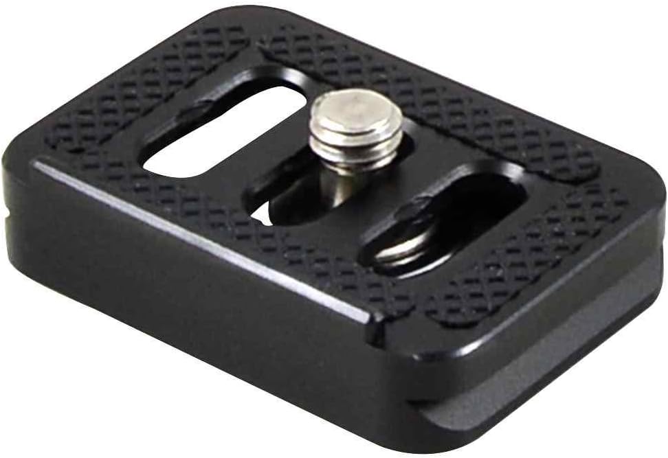 MENGS TY-C10 Camera Quick Release Plate for Mirrorless Camera, Telephoto Lens, Black
