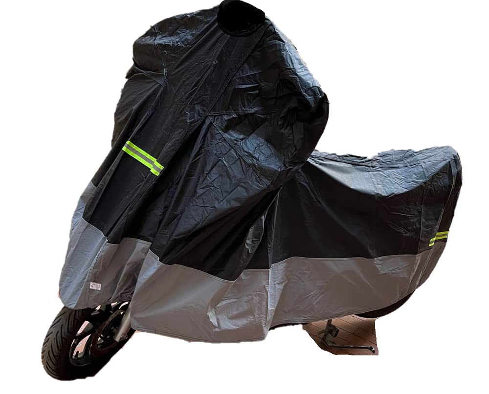 1 TELO COPRIMOTO SCOOTER FELPATO SAGOMATO Tg L 232x100x125cm 250gr - Foto 5