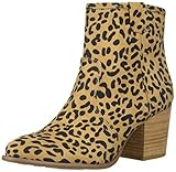 2.5 in heel Carlos by Carlos Santana Damen ROWAN Stiefelette, Leopard, 36 EU
