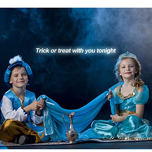 Blue Princess Birthday Crown - Happy Birthday Tiara Headband & Decoration4