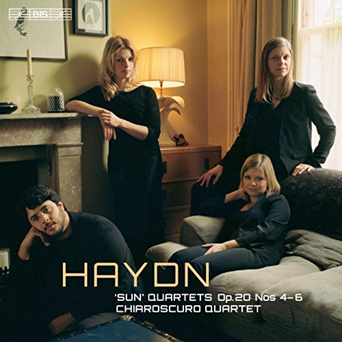 ハイドン : 弦楽四重奏曲 第34番 | 第35番「レチタティーヴォ」 | 第36番 (Haydn : 'Sun' Quartets Op.20 Nos 4-6 / Chiaroscuro Quartet) [SACD Hybrid] [輸入盤] [日本語帯・解説付]
