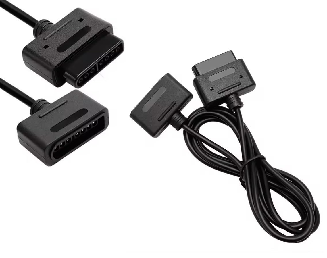 Accessori per Super Nintendo Kit Accessori Adattatore Controller Pad Game TV Cavo Scart