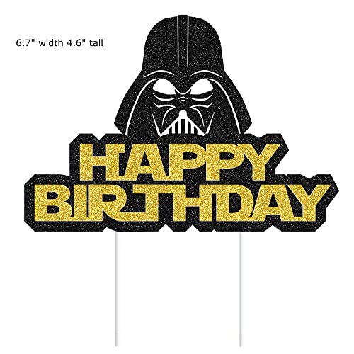 25 Darth Vader Cake Topper Cupcake Toppers Cake Decorations Set For Star War-S Birthday Party Supplies Decorations #TOP1
