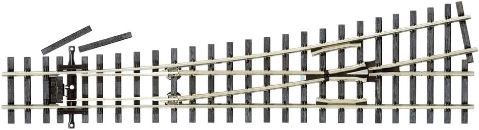 Peco SL-1552 HOn3 Code 70 #5 Left-Hand Turnout Unifrog New