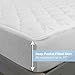 Rayon from Bamboo Extra Thick Mattress Pad with Fitted Skirt - Extra Plush Cooling Topper - Queen