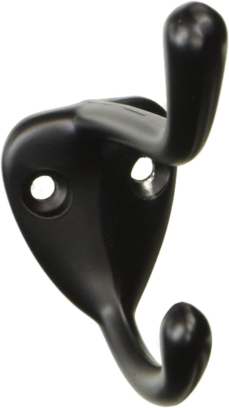 GlideRite Hardware 7014-ORB-25 Large 3 x 3 inch Oil Rubbed Bronze Robe/Coat/Hat Hooks 25 Pack