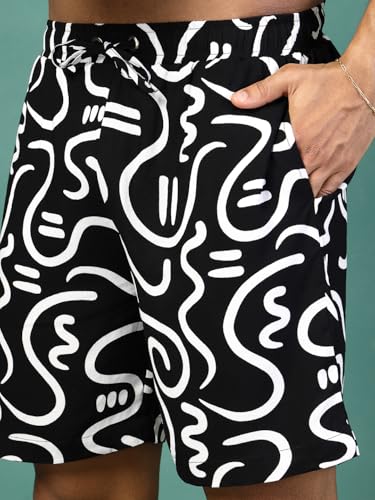 Image of Rigo Printed Co-Ord Set for Men's | Casual Shirt & Shorts Night Suit Set | Lounge-wear Nightdress Pajama Set for Men's | Night Wear, Beach Wear, Vacation Wear Outfit