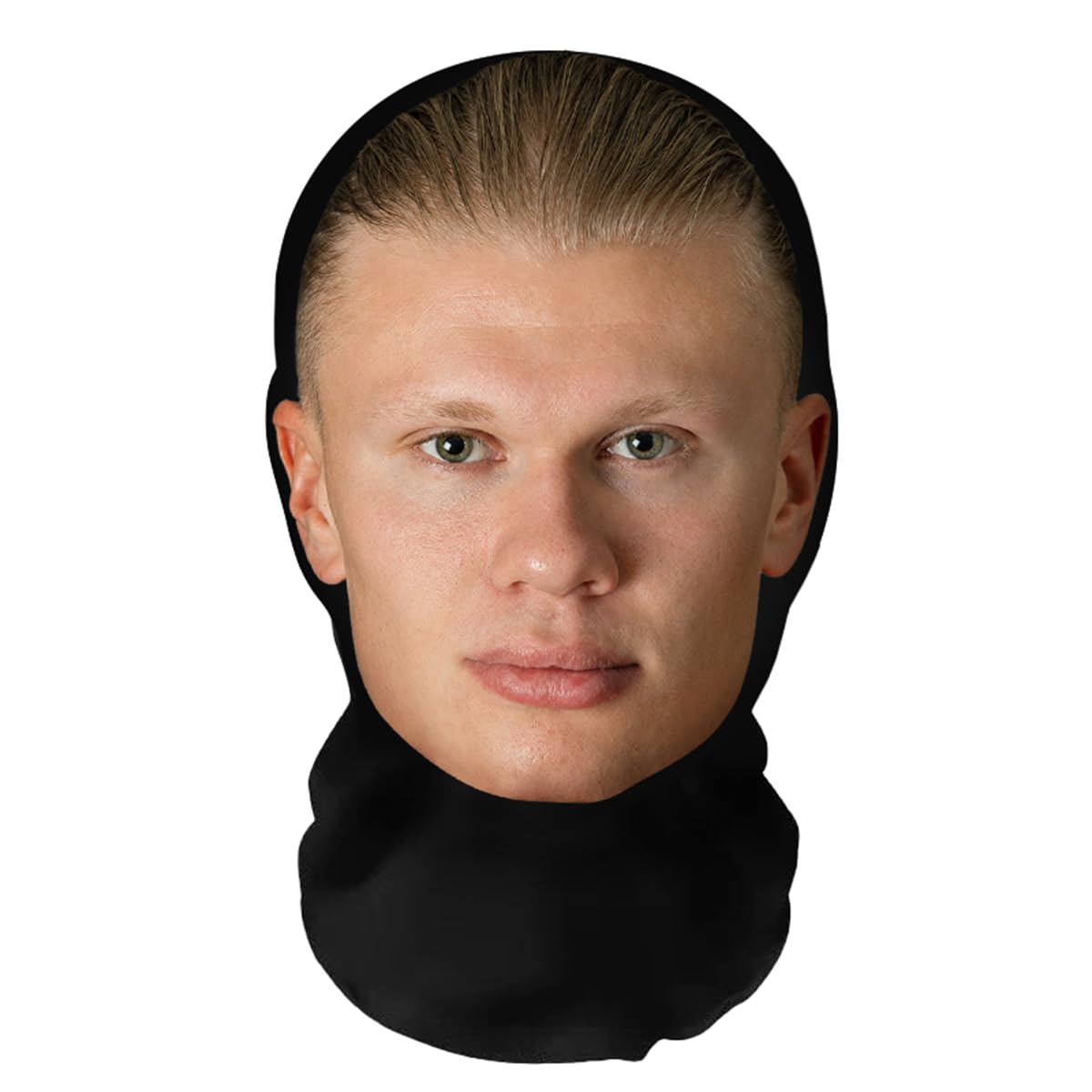 Aristo Solutions Realistic Erling Haaland 3D Print Full Face Mask - Breathable, Lightweight & Comfortable, Ideal for Cosplay, Parties, Halloween, Carnival & Events — image 1