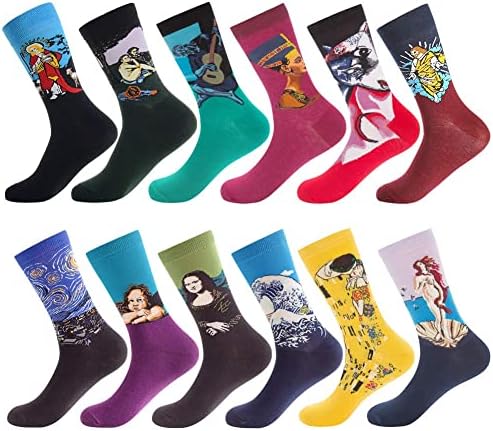 BISOUSOX Men's Novelty Socks If You Can Read This Socks Bring Me Some Tea Whiskey Beer Coffee Wine Pizza Eggs Dress Socks Cotton Funny Socks for Men Gift for Tea Lovers Game Lovers