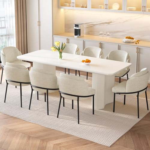 Miuuod Ensemble de table de cuisine et de salle à manger extra large de 78,97