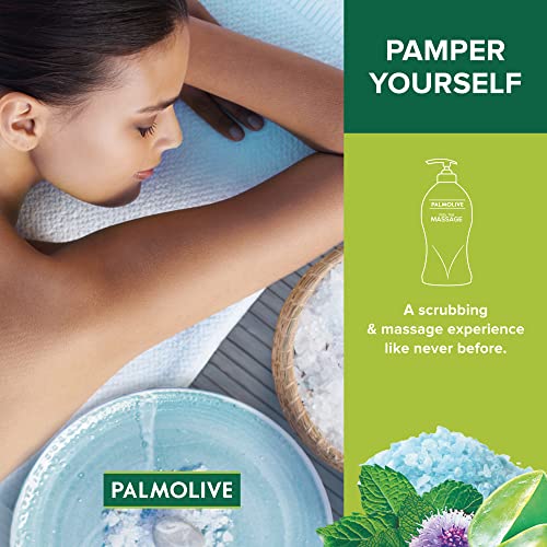 Image of Palmolive Luminous Oil Rejuvenating Body Wash,750ml Pump Bottle & Palmolive Feel The Massage Body Wash, 750ml Pump Bottle, Body Scrub based Shower Gel Bottle