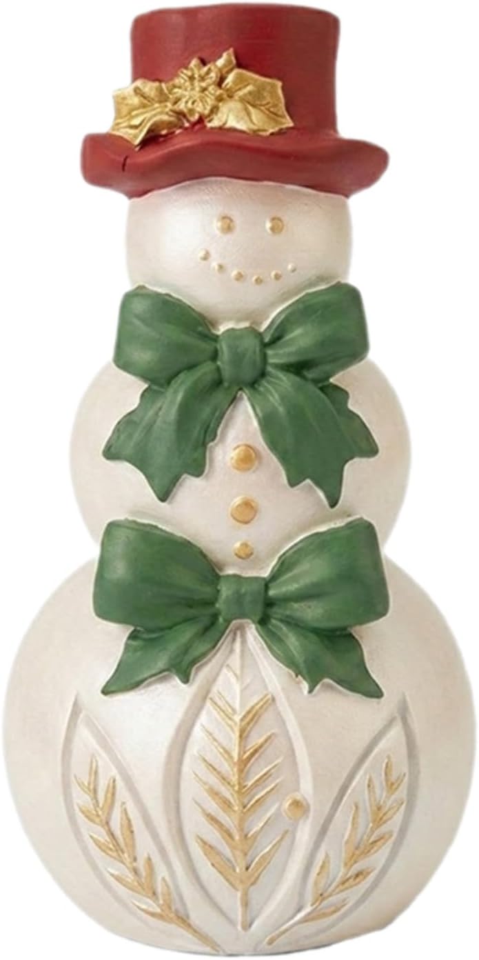 ACSUSS Christmas Ornament Bow Snowman Mold Figurine Mould 1type One Size image 3