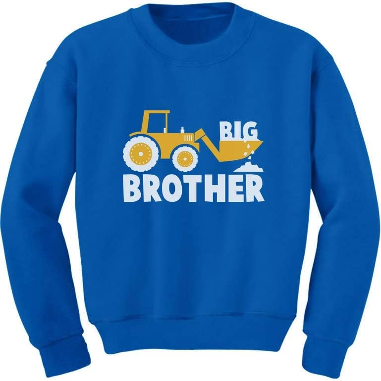 Tstars - Big Brother Gift - Tractor Loving Boy Toddler/Kids Sweatshirt