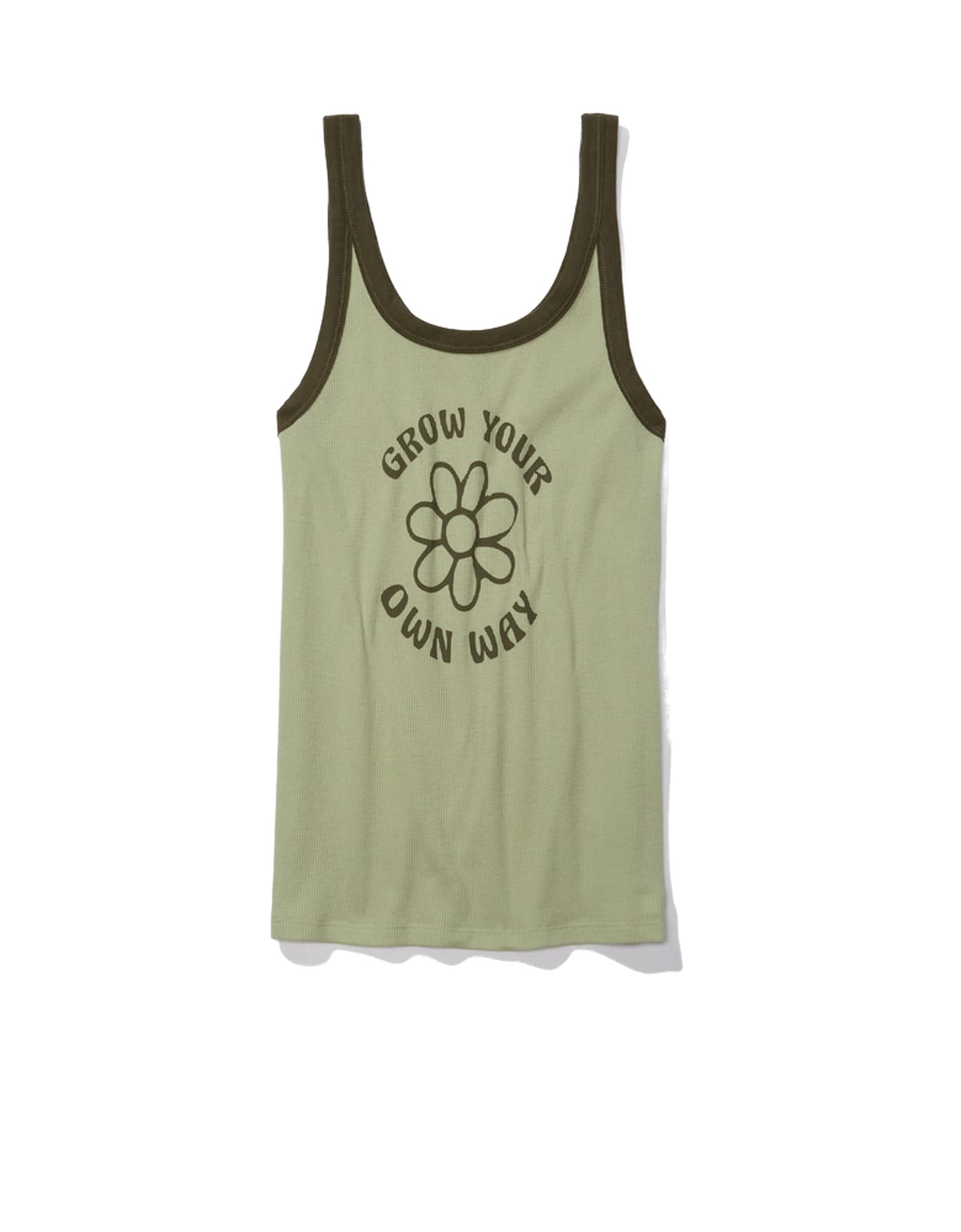 American EagleWomens Tomboy Scoop Graphics Tank Top Fashion Vest (pack of 1)