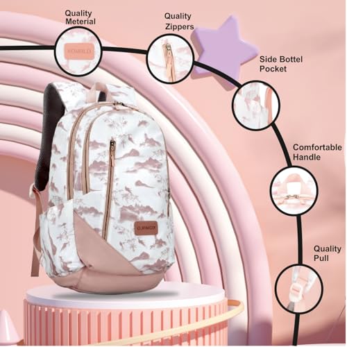 Image of Tinytot 26 Litre School Bag Water-Resistant Backpack - Unisex Large 18 Inches Multipurpose Travel Backpack for Boys & Girls, Men & Women- Ideal for College and School and office Use