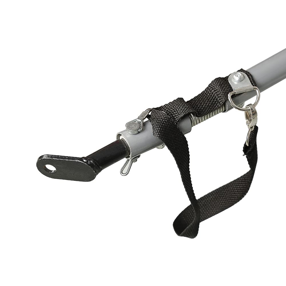 Rimorchio da bicicletta per cani pieghevole, rimorchio per cani, adatto per cani fino a 40 kg, riflettente di notte, leggero e durevole, adatto a diverse biciclette, le ruote sono stabili
