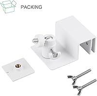 Vista 7 de Soporte de canalón para panel solar, soporte de montaje ajustable de aleación de aluminio resistente a la intemperie, ángulo perfecto para obtener