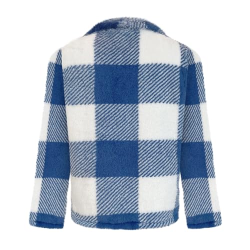 Jackets for Women Long Sleeve Open Front Sherpa Fleece Jackets Fashion Warm Fuzzy Cardigan Outerwear4