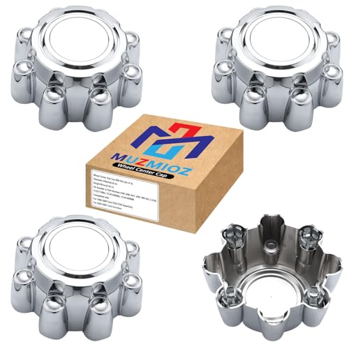 Wheel Center Hub Cap 909-042 (Set of 4),Center Cover Hubcap Fit 8 Lug Wheels Compatible with Ford Excursion F-250 F-350 Super Duty SRW For # 1C3Z1130BA 1C341A096BA by MUZMIOZ - Used condition - CA$84.79