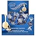Lindt LINDOR Cookies and Creme White Chocolate Candy Truffles, Chocolates with Smooth, Melting Truffle Center, 60 Count Box