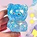 Gummi Bär Sensorik Spielzeug für Erwachsene [4 Stück], Weiches Knautschspielzeug gegen Stress, Autistische Stimming Hand Stressball für Kinder & Erwachsene, Anti Stress Spielzeug Geschenk (Bunt)
