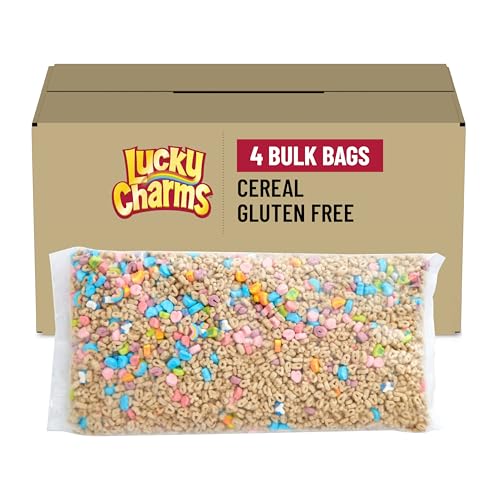 Lucky Charms Cereal 35 oz. Bag, PK4
