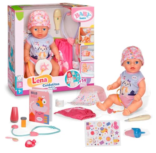 Baby Born Lena soins 36 cm