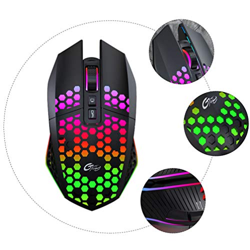Mobestech Mouse Doméstico Fio para Jogos Mouse Dpi Ajustável Mouse para Computador Mouse Rgb Mouse P