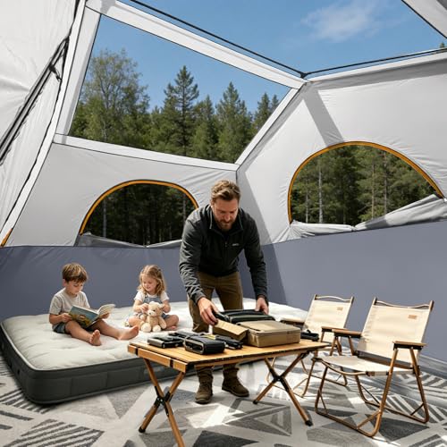 HG 8 Person Cabin Tent