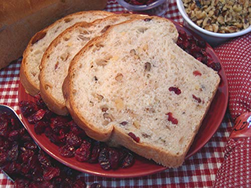 The Prepared Pantry Cranberry Nut Gourmet Bread Mix; Single Pack; For Bread Machine or Oven