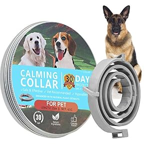 Shaboo Prints Calming Collar for Dogs Anxiety Relief Collar for Dog Puppy Lavender Scent 25 Inches Adjustable Collar