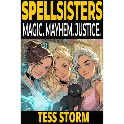SPELLSISTERS: Magic. Mayhem. Justice. Audiobook By Tess Storm cover art