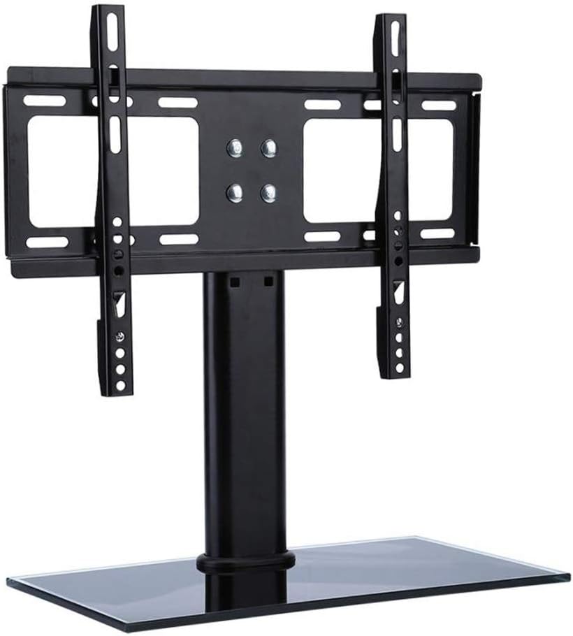 26-32" Adjustable Universal Vesa Tv Stand Metal Pedestal Base Mount Flat Screen Bracket