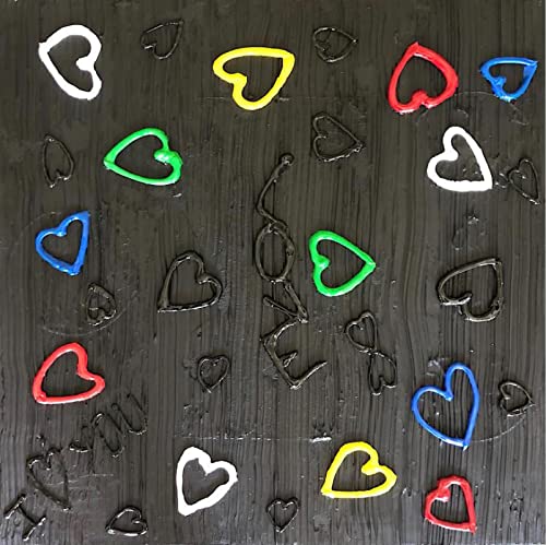Peinture murale amour graffiti pour illuminer une chambre d'enfant moderne