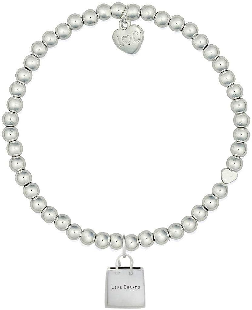 Life Charms Retail Is The Best Therapy bracelet, Silver, 5 month - Image 3