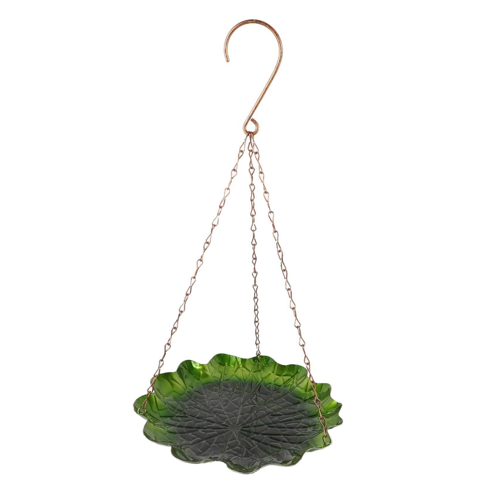 Sosoport 5pezzi Mangiatoia Per Uccelli Battuto Foglia Alimentatore Da Giardino Per Uccelli Appesi Decorazione Esterni Per Giardino e Cortile Facile Da Pulire e Resistente