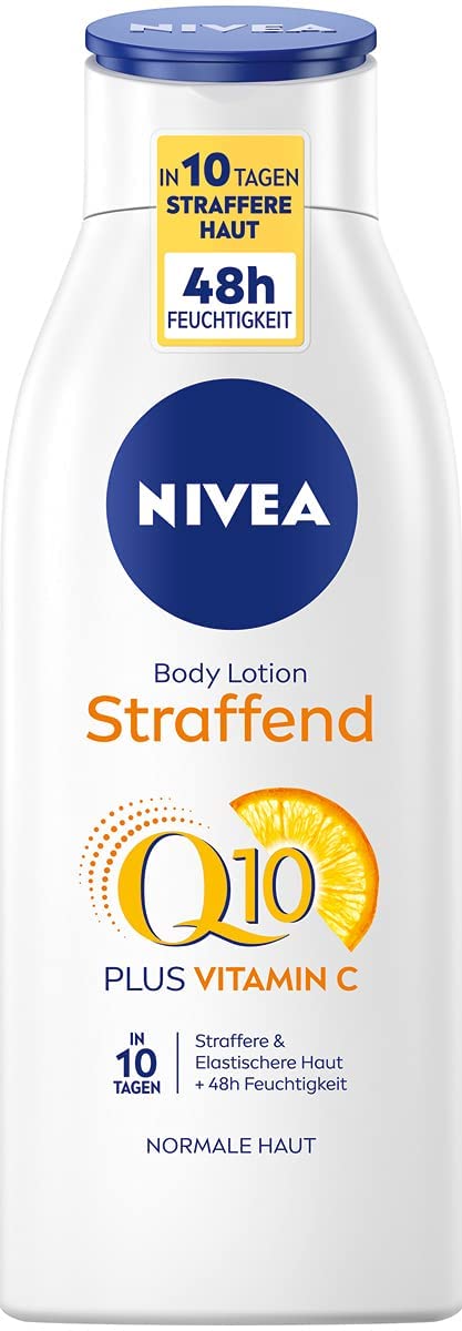 NIVEA Q10 Firming Body Lotion + Vitamin C Body Lotion for firmer skin and improved elasticity in 10 days 1 pack 1 x 400 ml