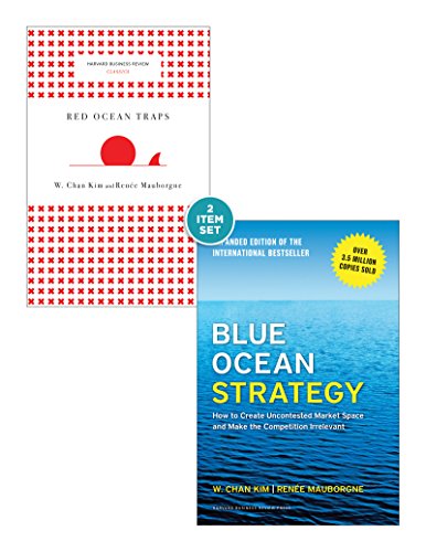 Blue Ocean Strategy with Harvard Business Review Classic Article “Red Ocean Traps” (2 Books) (English Edition)