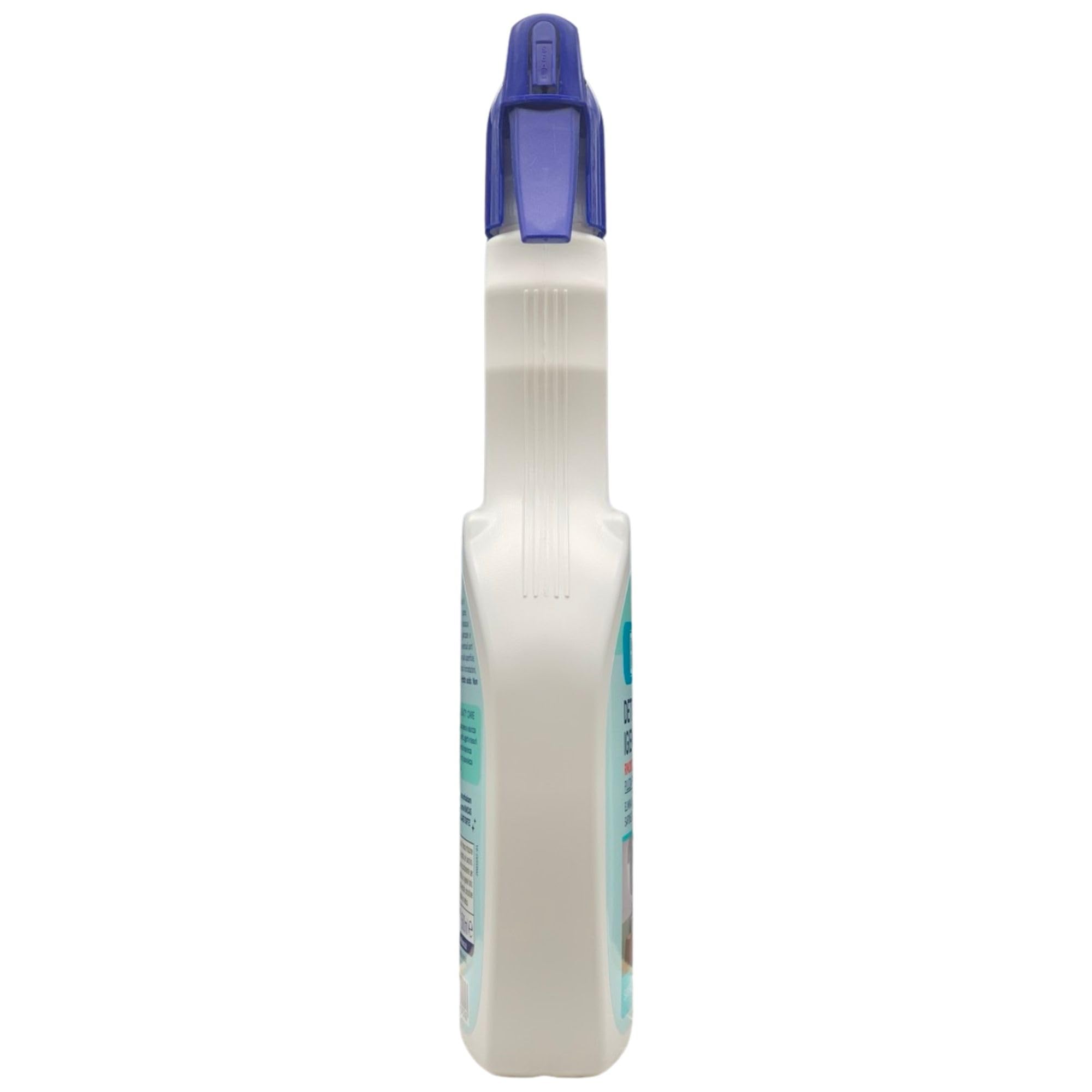 4x Detergente Igienizzante BAGNO, Rimuove Efficacemente Il Calcare. Elimina i Residui Di Sporco, Sapone e Dentifricio, Rispetta Le Cromature 500ml