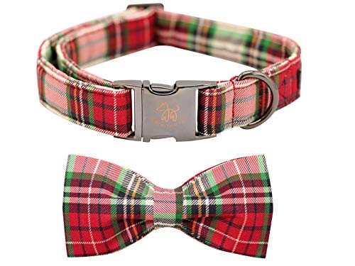 Elegant little tail Hundehalsband, Komfortables Hundehalsband mit Schleife, Herbst Haustierhalsband Verstellbare Hundehalsbänder für kleine, mittlere und große Mädchen- oder Jungenhunde Cover