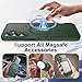 Mangix for Samsung Galaxy A16 5G Phone Case, with 2-Pack Tempered Glass Screen Protector and Camera Lens Protector, Translucent Back Shockproof Phone Cover for Samsung Galaxy A16 5G (Green)