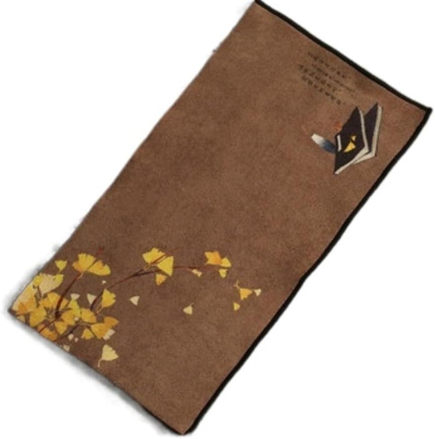 Tea Towel Household Zen Tea Table Tea Cloth High-Grade Absorbent Clay Tea Mat Accessories