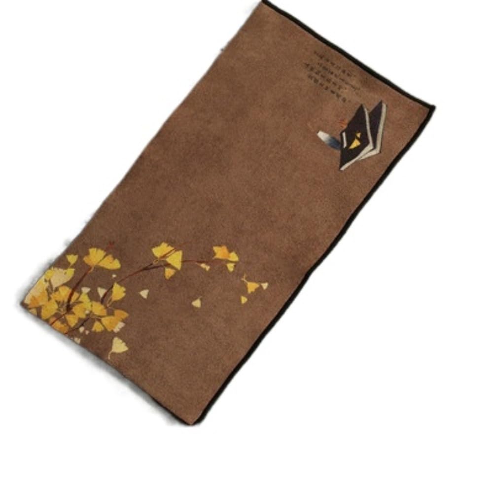 Tea Towel Household Zen Tea Table Tea Cloth High-Grade Absorbent Clay Tea Mat Accessories